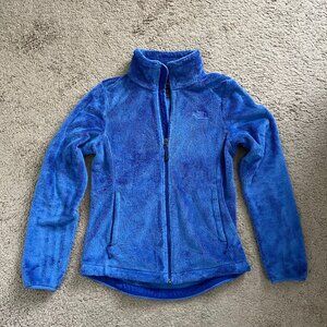 The North Face Royal Blue Full-Zip Fleece Jacket Size S